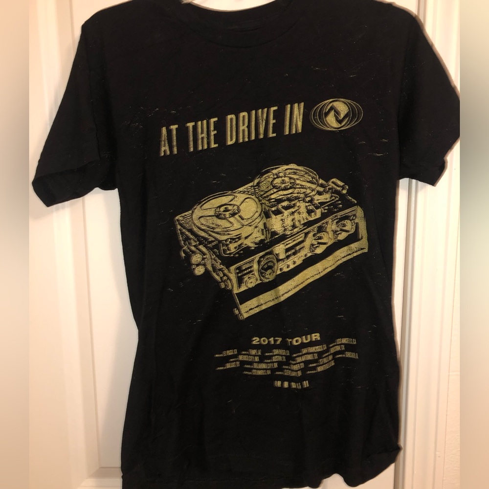 At the drive in - band tee